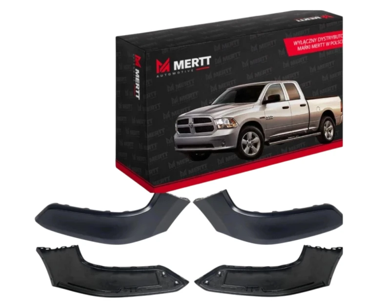 ZESTAW LISTW POD LAMPY NAROŻNIK LEWY + PRAWY DODGE RAM 1500 2019-2024