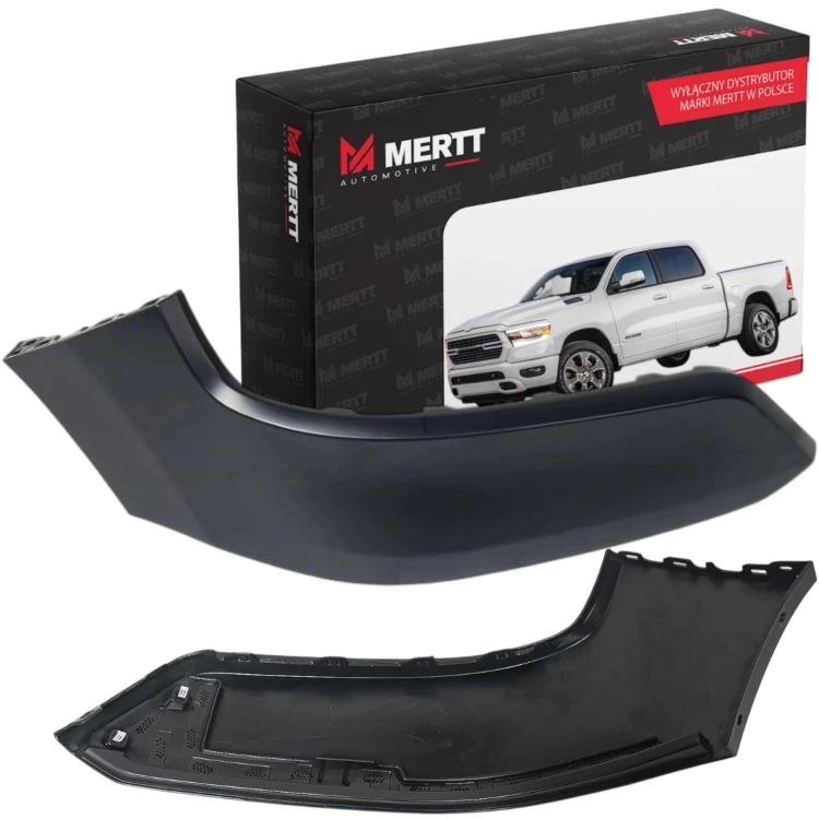 ZESTAW LISTW POD LAMPY NAROŻNIK LEWY + PRAWY DODGE RAM 1500 2019-2024