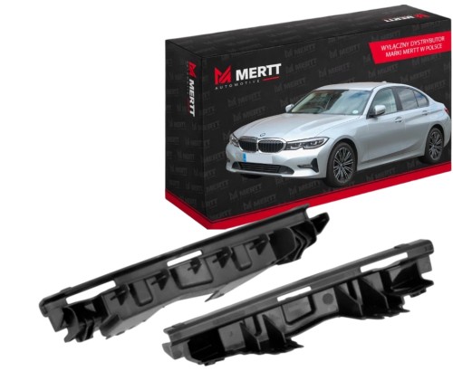 ZESTAW BMW 3 G20 ŚLIZG MOCOWANIE UCHWYT LAMPY ZDERZAKA LEWY+PRAWY