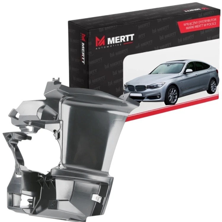 ZESTAW UCHWYT ŚLIZG MOCOWANIE LAMPY HALOGENU LEWE+PRAWE BMW 3 F34 LIFT