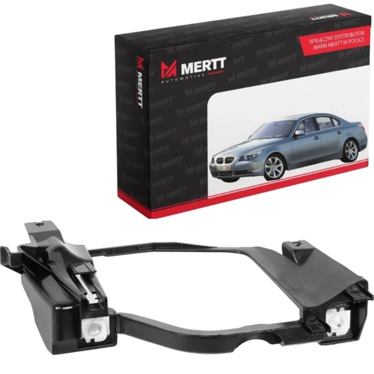 BMW 5 E60 E61 2001-2004 UCHWYT ŚLIZG MOCOWANIE REFLEKTORA LEWY+PRAWY