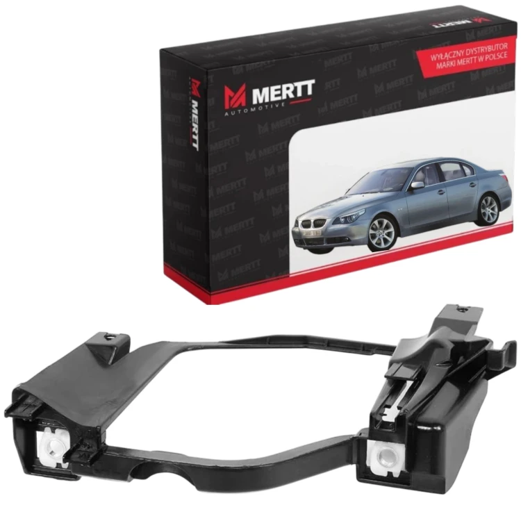 BMW 5 E60 E61 2001-2004 UCHWYT ŚLIZG MOCOWANIE REFLEKTORA LEWY+PRAWY