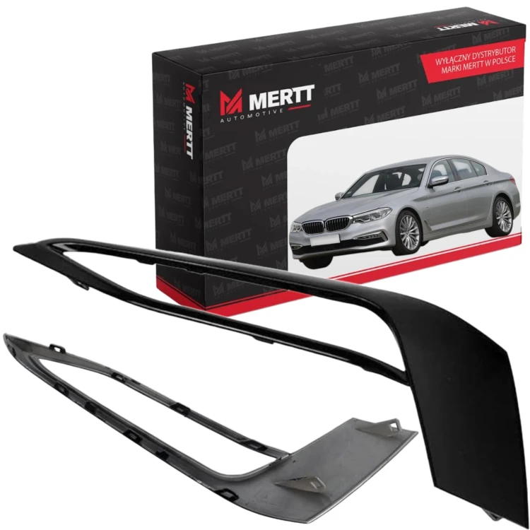 ZESTAW LISTW KRATKI BOCZNEJ RAMKA BMW 5 G30 G31 SPORT LINE LEWA+PRAWA