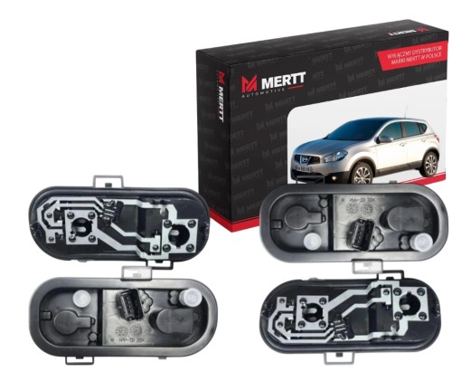 ZESTAW LISTW ŻARÓWEK PARW+LEWA TYLNA LAMPA do NISSAN QASHQAI I 06-010