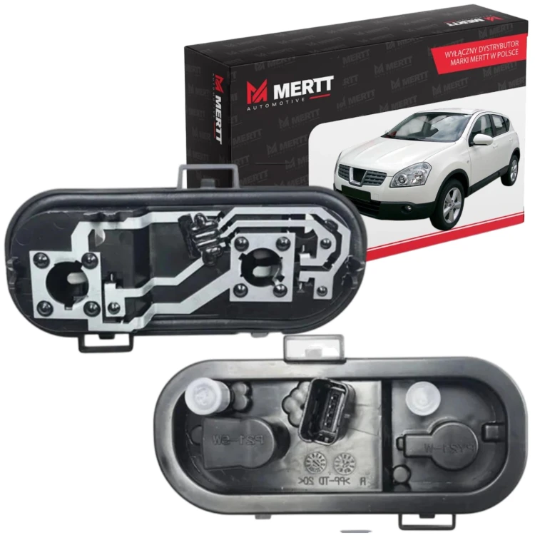 ZESTAW LISTW ŻARÓWEK PARW+LEWA TYLNA LAMPA do NISSAN QASHQAI I 06-010