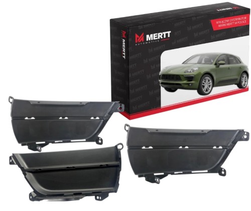 ZESTAW PORSCHE MACAN 95B 2022- Kratka zderzaka LEWA+PRAWA