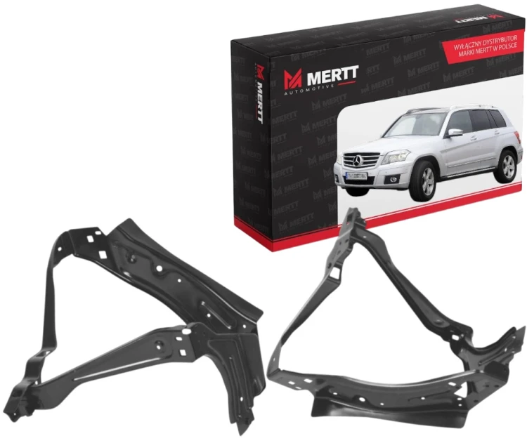 ZESTAW MERCEDES GLK W204 07-015 OKULAR UCHWYT MOCOWANIE PAS LEWA+PRAWA
