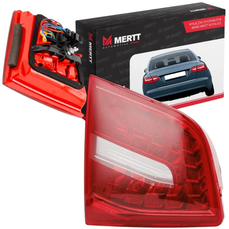ZESTAW Lampa PRAWA+LEWA LED Audi A6 C6 08-011 sedan w błotnik tylna