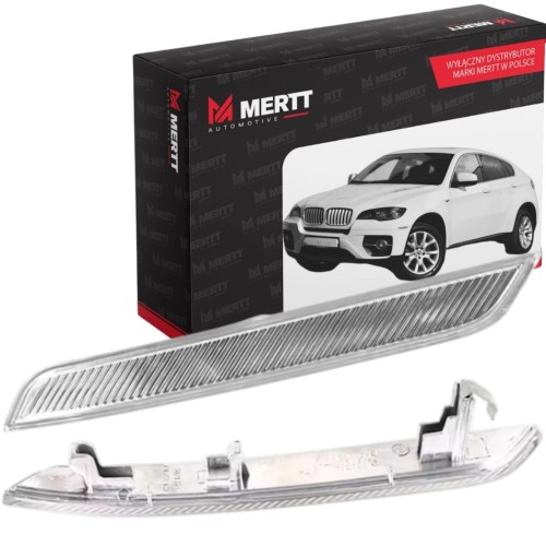 ZESTAW BMW X6 E71 2008-2013 ODBLASK LAMPA ZDERZAKA PRAWA+LEWA TYŁ