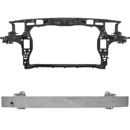ZESTAW pas przedni wzmocnienie czołowe belka zderzaka AUDI A8 S8 D4 10-18