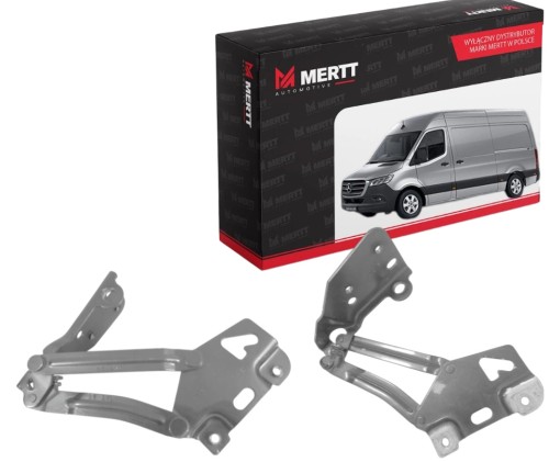 ZESTAW MERCEDES W907 W910 ZAMIAS MASKI POKRYWY SILNIKA PRAWY+LEWY