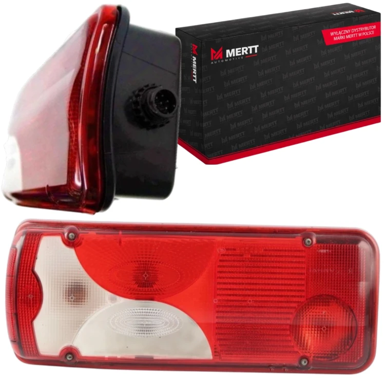 ZESTAW ŚWIATŁO LAMPA TYŁ TYLNA PRAWA+LEWA SPRINTER CRAFTER TGA TGS TGE TGX