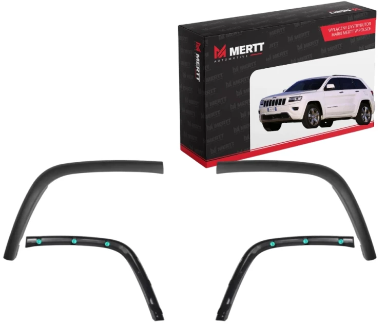 ZESTAW LISTWA TYLNEGO BŁOTNIKA LEWA+PRAWA JEEP GRAND CHEROKEE IV WK2 010-21