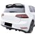 SPOILER LOTKA GOLF VII 7 7.5 STANDARD OETTINGER CZARNY POŁYSK DOKŁADKA