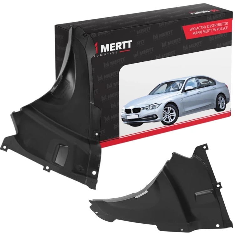 KPL x2 NADKOLE PRAWE + LEWE spoiler osłona trójkąt BMW 3 F30 F31
