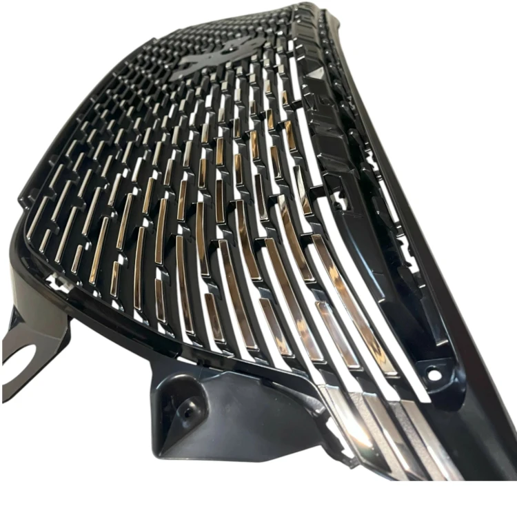 ZESTRAW PEUGEOT 2008 2019+ GRILL zderzaka chrom+KRATKA ŚRODKOWA ZDERZAKA