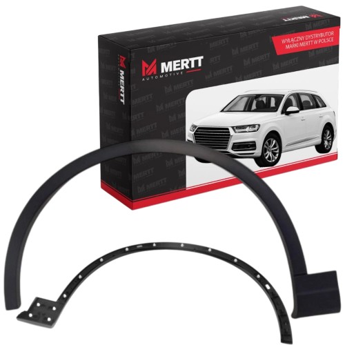 NAKŁADKA LISTWA BŁOTNIKA SIERP LEWA AUDI Q7 4M 2015-2019 4M0853717E NOWA