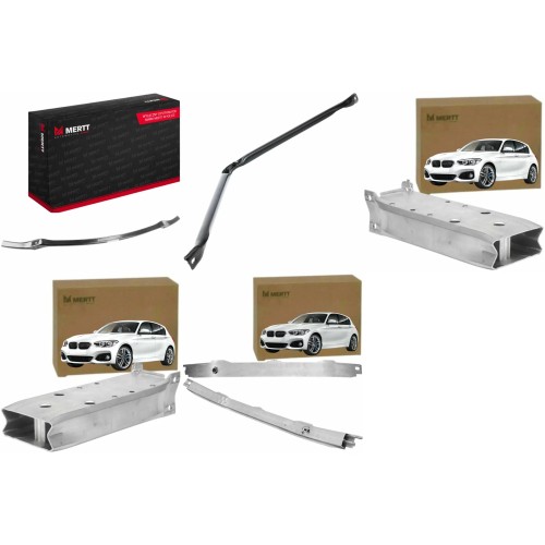ZESTAW BMW 1 F20 2 F22 BELKA D+G STREFA ZGNIOTU P+L WZMOCNIENIE V