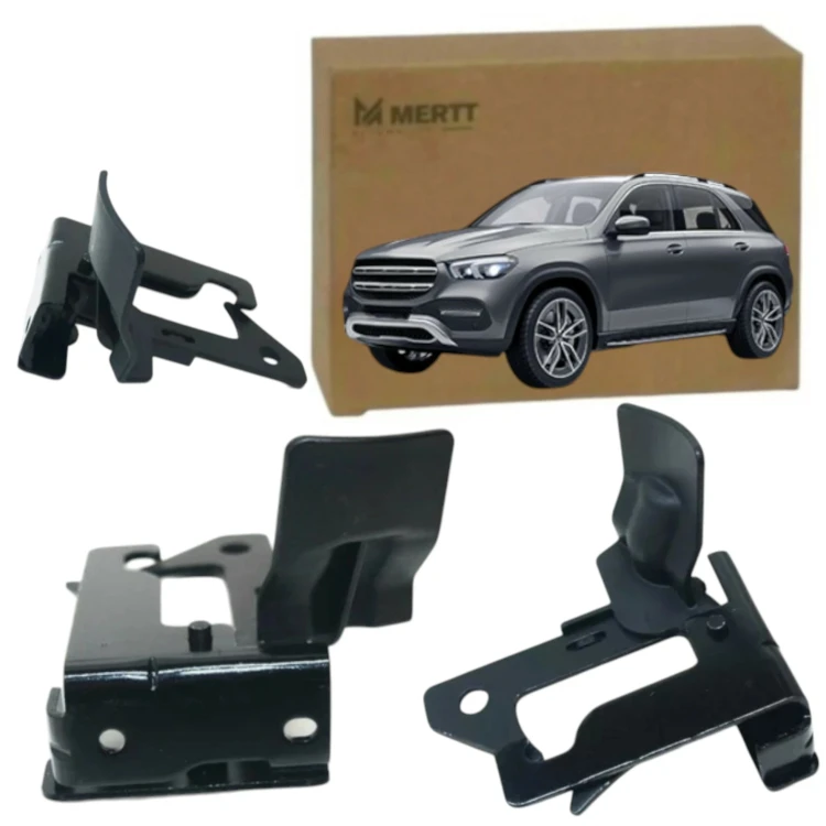 ZESTAW MERCEDES W167 X167 RYGIEL środkowy P+L zamek maski silnika pokrywy