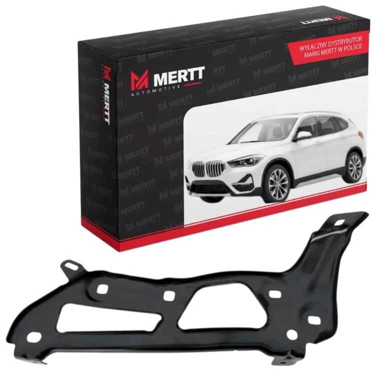 UCHWYT MOCOWANIE BŁOTNIKA ŚLIZG WSPORNIK LEWY BMW X1 U11 41009629117