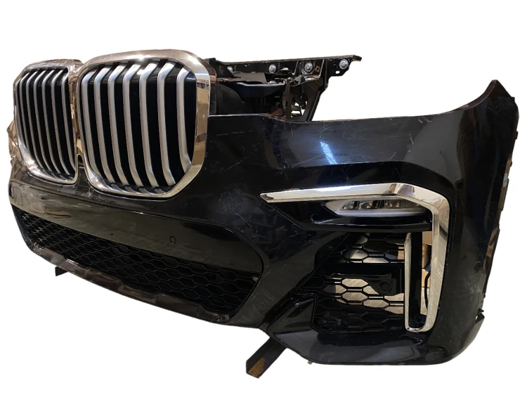 ZESTAW pas przedni chłodnice zderzak wentylator belka BMW X7 G07 M PAKIET