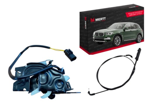 ZESTAW BMW G01 G02 CIĘGNO MASKI ZAMEK MASKI PASYWNY LEWY