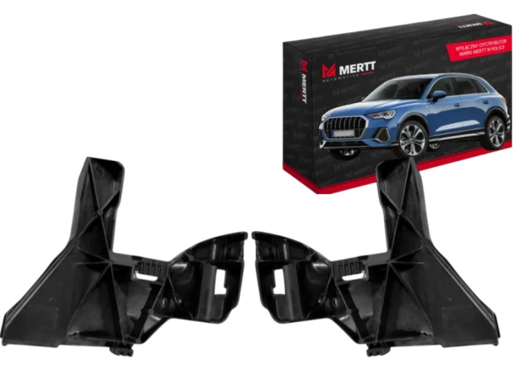 ZESTAW UCHWYT REFLEKTORA PRAWA+LEWA AUDI Q3 2019-2023 SPORTBACK 2019-2023