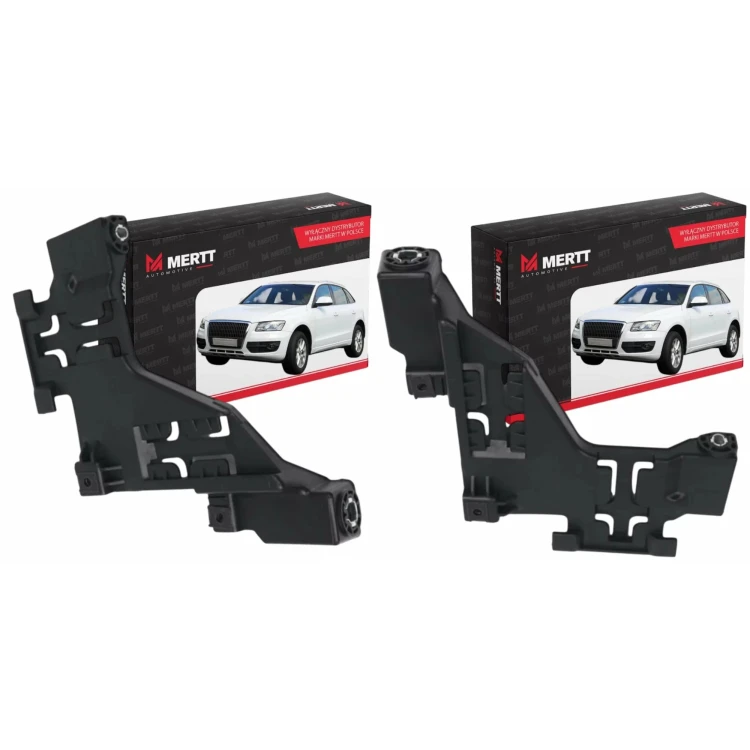 ZESTAW ŚLIZG MOCOWANIE REFLEKTORA LAMPY LEWA+PRAWA AUDI Q5 8RB 2012-2017
