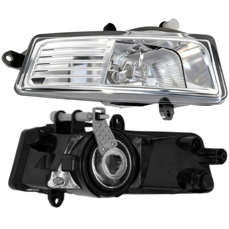 ZESTAW AUDI A6 C6 2008-2011 LAMPA PRZECIWMGIELNA LEWY+PRAWA HALOGEN PRZÓD