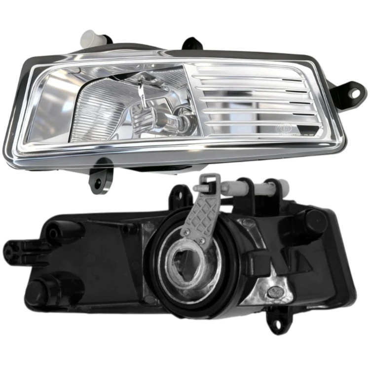 ZESTAW AUDI A6 C6 2008-2011 LAMPA PRZECIWMGIELNA LEWY+PRAWA HALOGEN PRZÓD