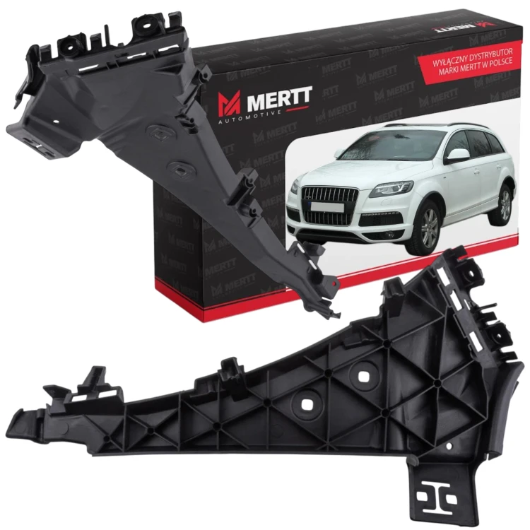 ZESTAW AUDI Q7 4L 2006-2010 MOCOWANIE CHWYT ZDERZAKA ŚLIZG PRAWA+LEWA