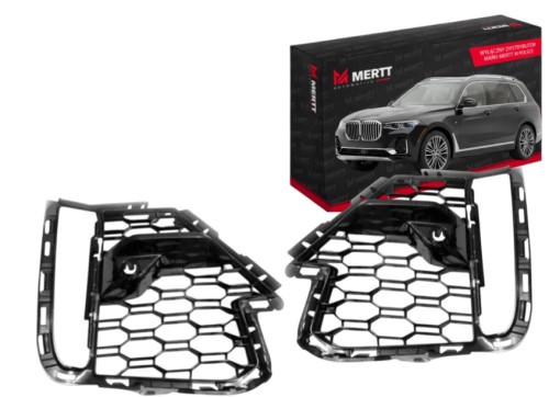 ZESTAW BMW X7 G07 2019- m pakiet ATRAPA W ZDERZAKU Z OTWOREM NA PDC L+P