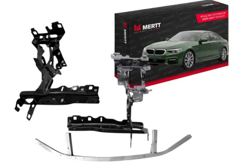 BMW G60 G70 OKULAR MOCOWANIE LAMPY PRAWY+LEWY BELKA ZDERZAKA przód DOLNA