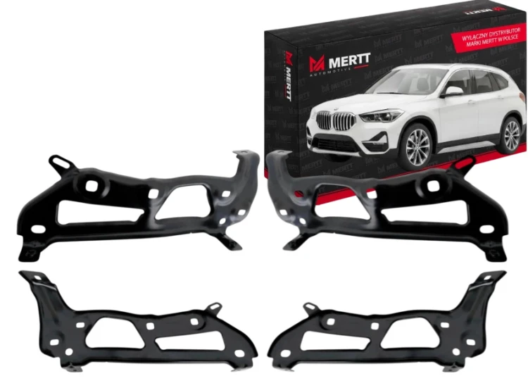 ZESTAW BMW X1 U11 UCHWYT MOCOWANIE CHWYT BŁOTNIKA ŚLIZG WSPORNIK PRAWY+LEWY