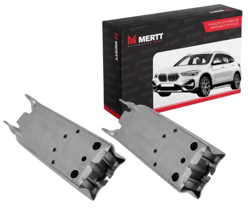 ZESTAW BMW F39 F48 MINI F60 STREFA ZGNIOTU SZTYCA WZMOCNIENIE PRAWA+LEWA