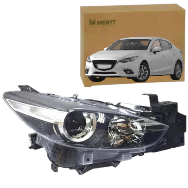 REFLEKTORY LAMPY PRZEDNIE PRAWA LEWA BACS51030 BACS51031 MAZDA 3 BM 2017+