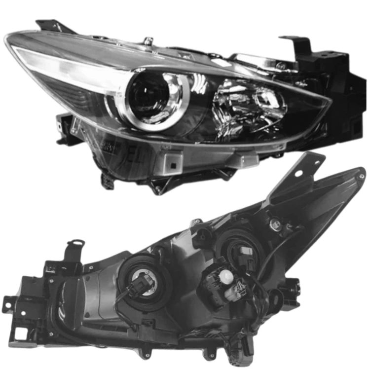 REFLEKTORY LAMPY PRZEDNIE PRAWA LEWA BACS51030 BACS51031 MAZDA 3 BM 2017+