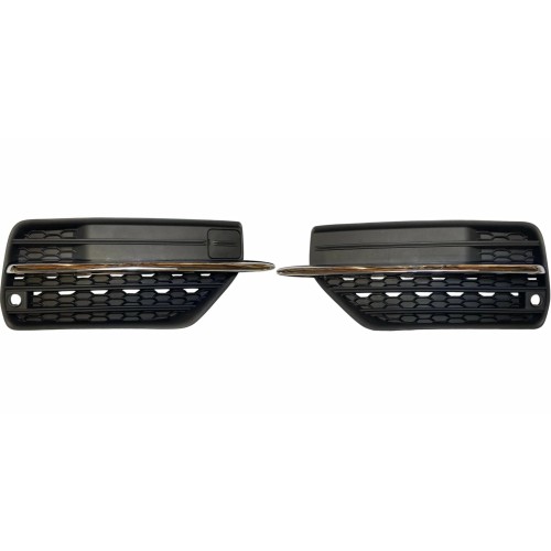 KPL x2 Atrapa PRAWA LEWA zaślepka zderzaka kratka CHROM PDC VOLVO XC90 15+