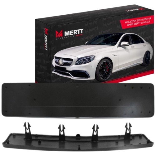 PODKŁADKA POD TABLICĘ REJESTRACYJNĄ PRZÓD MERCEDES KLASA C W205 2058809802