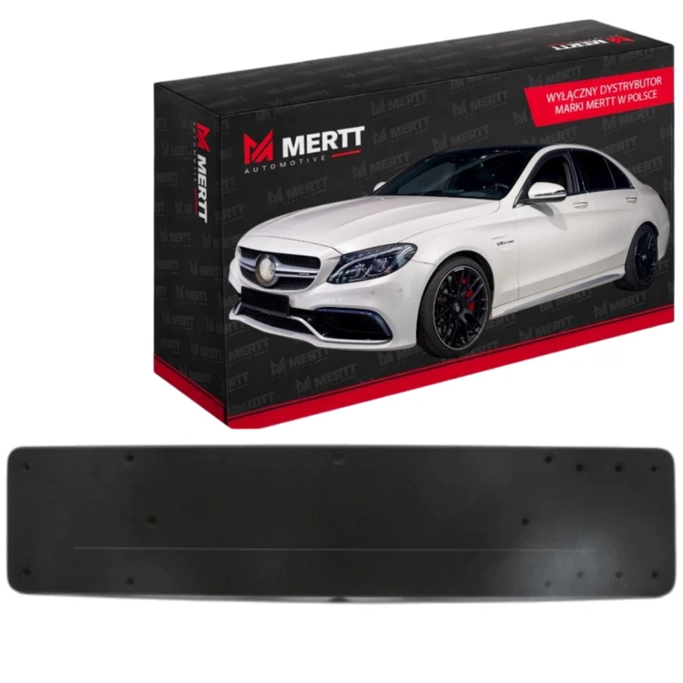 PODKŁADKA POD TABLICĘ REJESTRACYJNĄ PRZÓD MERCEDES KLASA C W205 2058809802