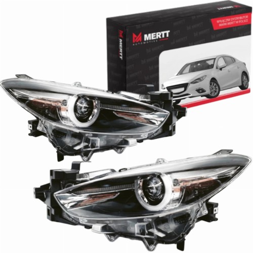 LAMPY PRZEDNIE REFLEKTORY FULL LED BSP551030G MAZDA 3 BM 2017+ LIFT