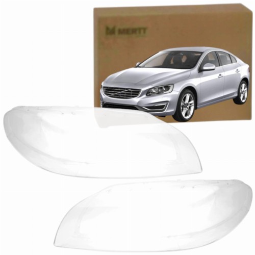 KPL x2 KLOSZ PRAWY + LEWY szkło reflektora lampa VOLVO S60 V60 2013-2018
