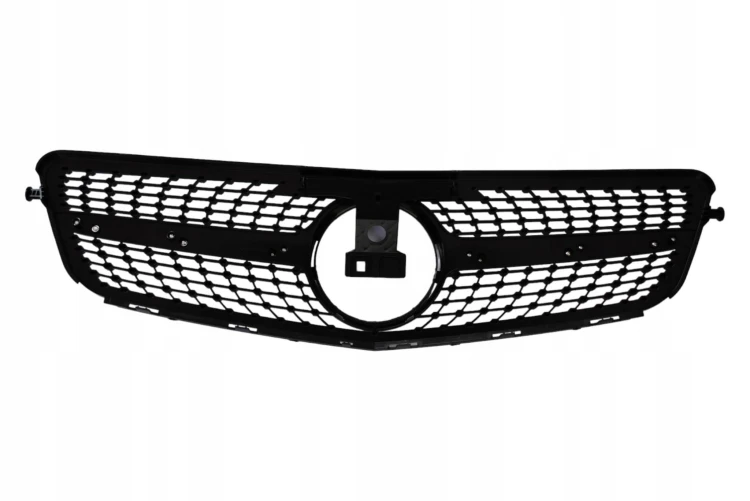 MERCEDES C W204 2007-2014 GRILL ATRAPA PRZEDNIA CHROM CHŁODNICY DIAMOND CZA