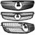 MERCEDES C W204 2007-2014 GRILL ATRAPA PRZEDNIA CHROM CHŁODNICY DIAMOND CZA
