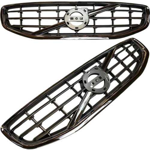 GRILL atrapa środkowa PASUJE DO VOLVO S60 V60 2010-2013 Chrom połysk