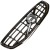 GRILL atrapa środkowa PASUJE DO VOLVO S60 V60 2010-2013 Chrom połysk