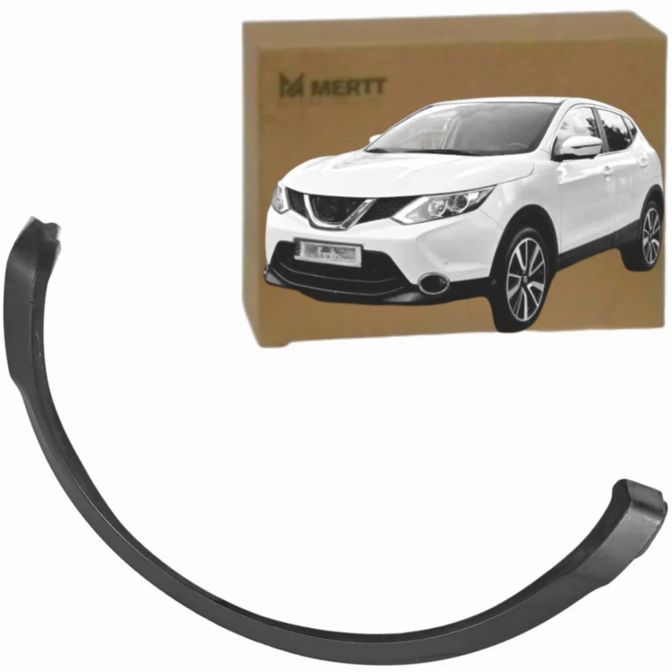 LISTWY NAKŁADKI BŁOTNIKÓW TYŁ PRAWA LEWA NISSAN QASHQAI 2014-2017 KOMPLET