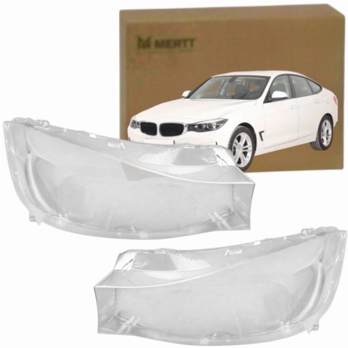KOMPLET KLOSZY Reflektora przedniego szkło LEWE PRAWE BMW 3 GT F34 13-15
