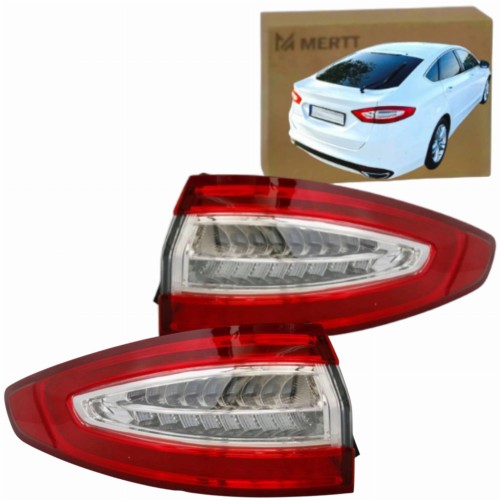 LAMPY TYLNE PRAWA LEWA LED ZEWNĘTRZNA EU FORD MONDEO MK5 V FUSION 2013-2019