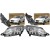 PEUGEOT 2008 2013-2019 REFLEKTOR LAMPA PRZEDNIA LEWA PRAWA H7 H7 KOMPLET